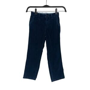 Dolce & Gabbana Toddler Corduroy Navy Straight Leg Pants 3